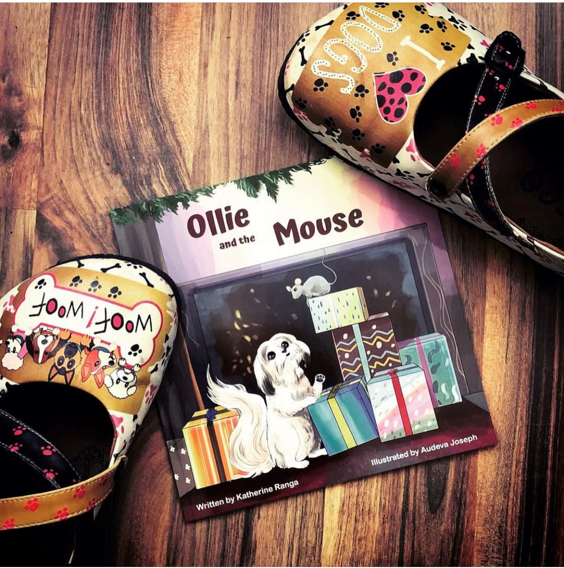 Ollie and the Mouse children's storytelling books with colorful illustrations and playful cover design